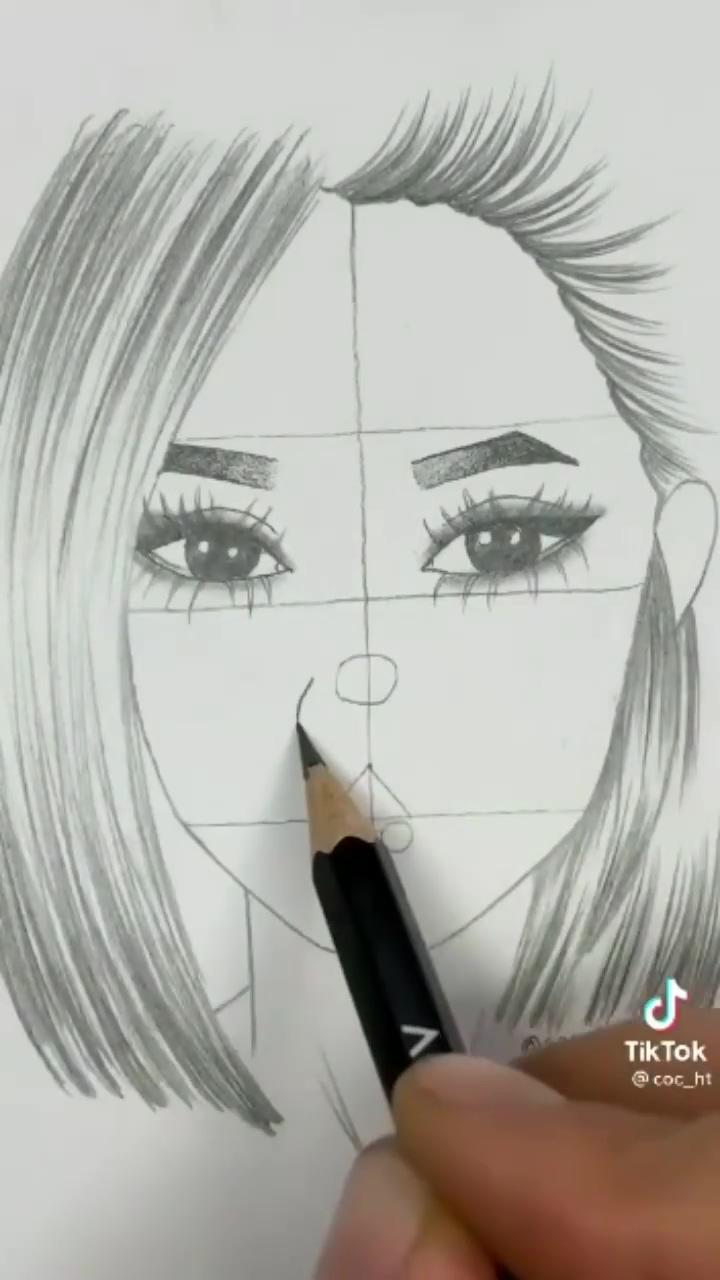Amazing eye drawing | word art drawings