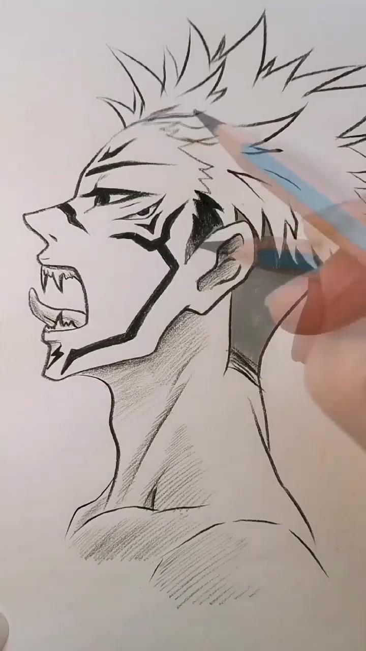 Anime drawing | ronona zoro painting mariapoool