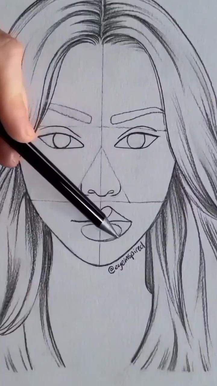 Art idea | easy hand drawings