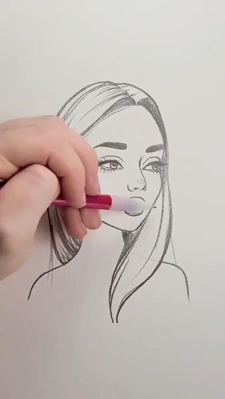 Beautiful drawing feathers on hand | easy hand drawings