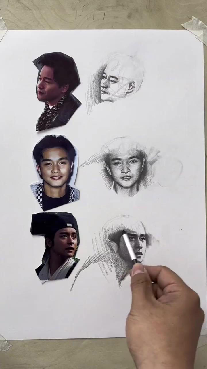 Bts character drawing pencil drawing step by step tutorial | eye drawing