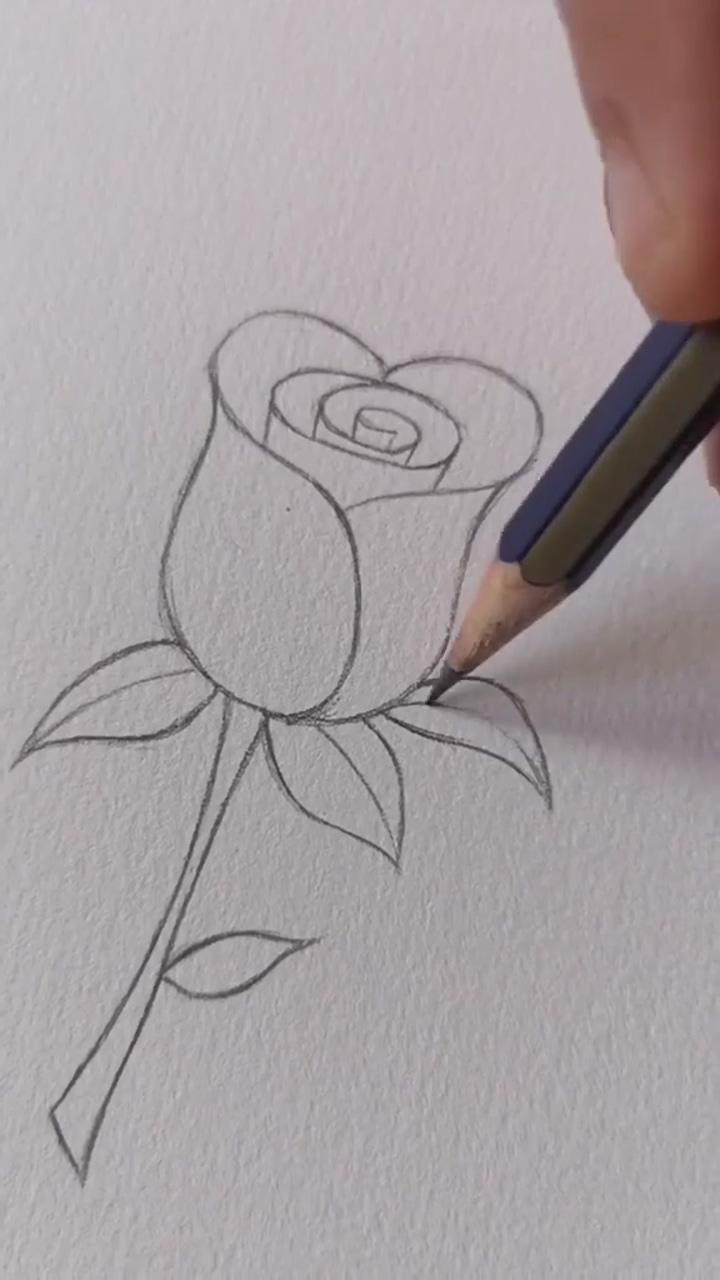 Cool pencil drawings | easy doodles drawings