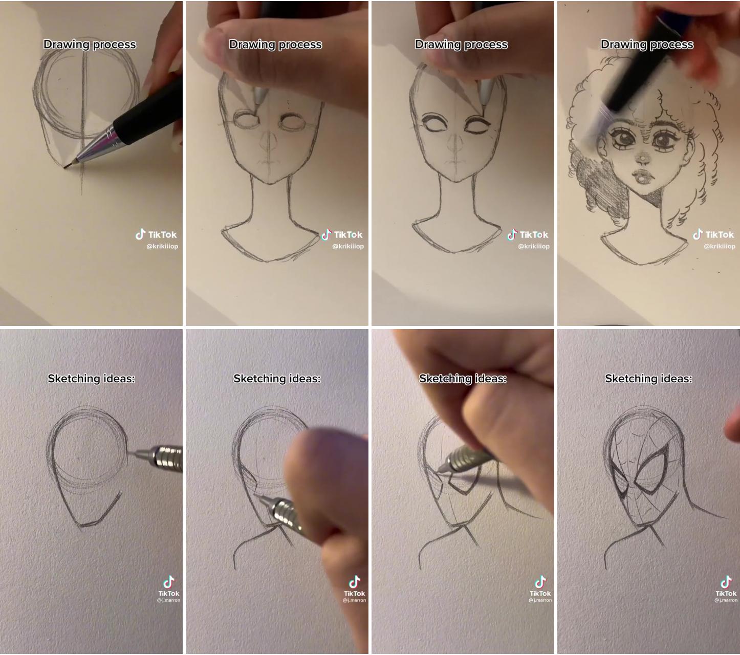 Cool sketch idea | easy doodles drawings