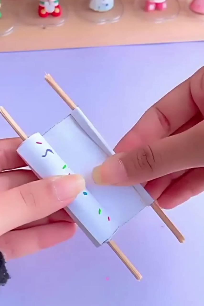 Diy paper game | diy nano tape squishy smoothie