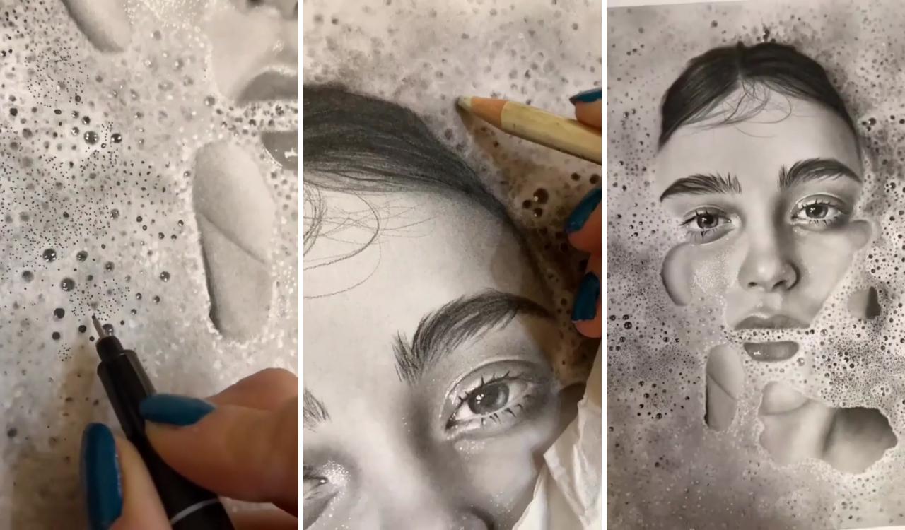 Drawing a realistic draw | art painting gallery