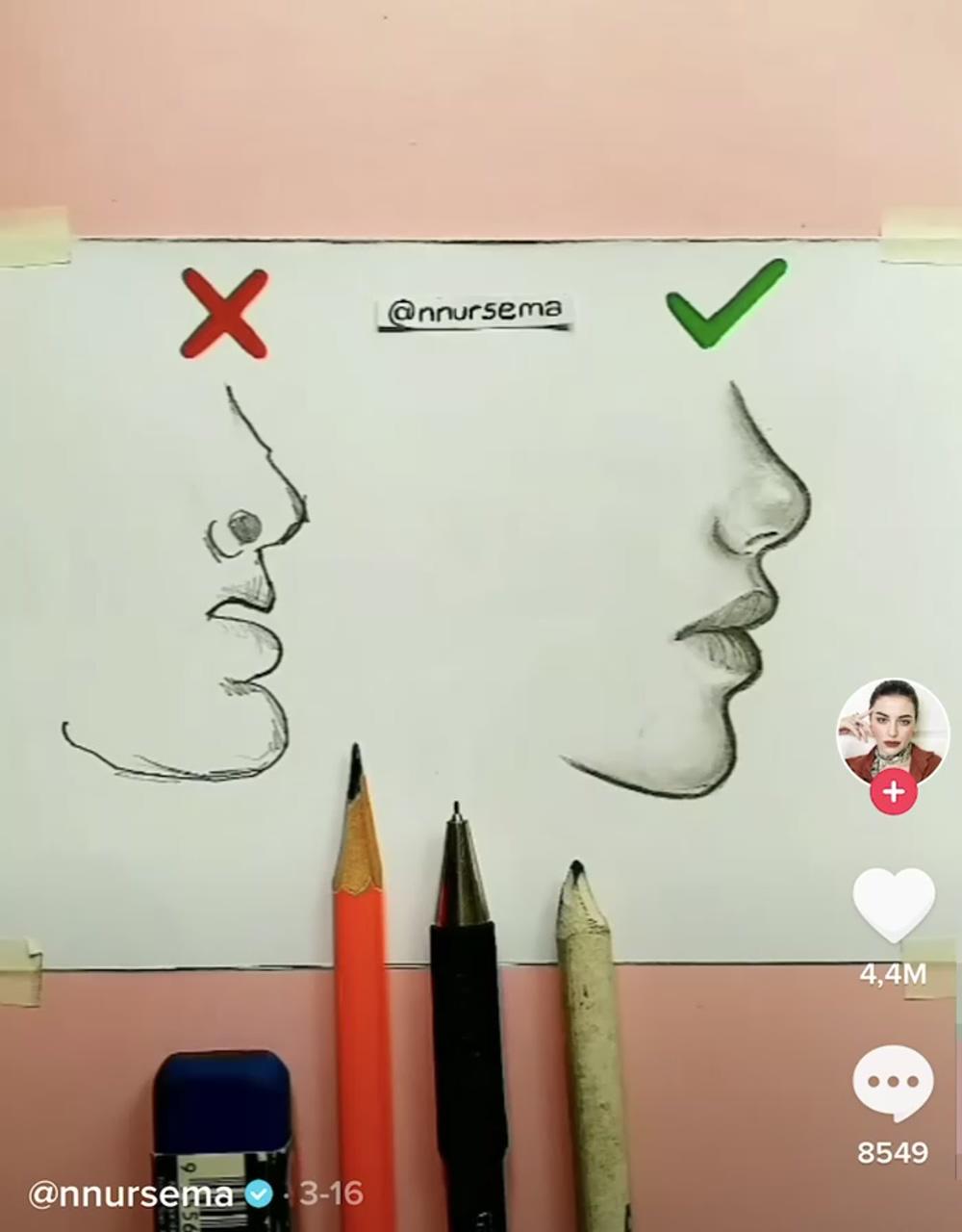 Drawing face | cool pencil drawings
