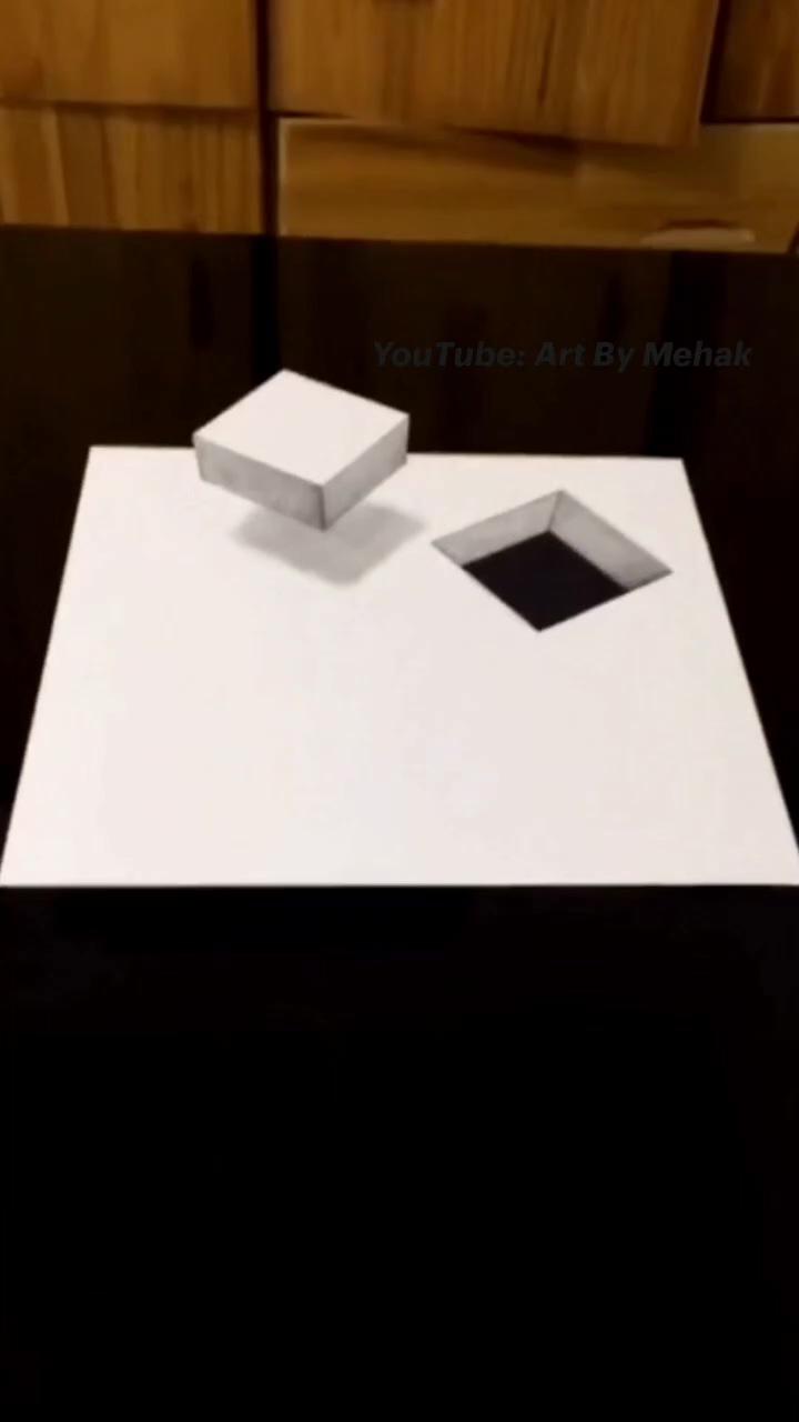Easy 3d drawing | pencil sketch images