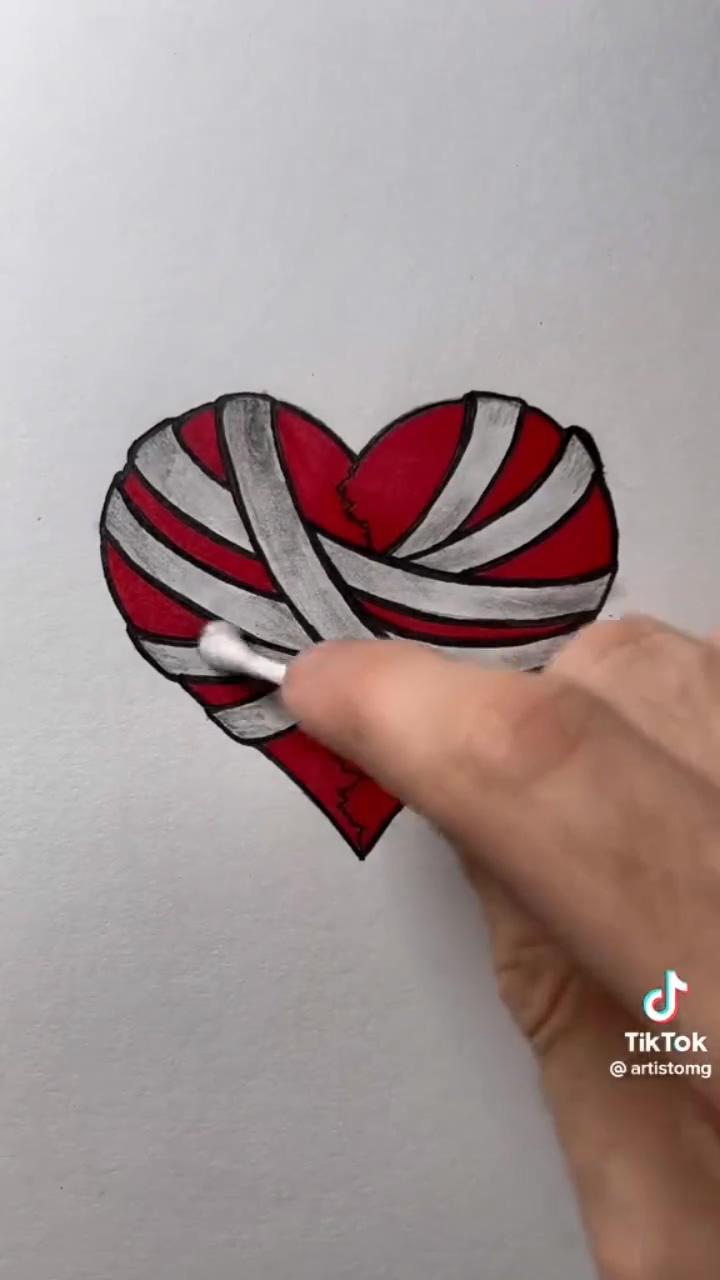 Easy drawing ideas for beginners step by step - cute things to draw for your boyfriend step by step; word drawings