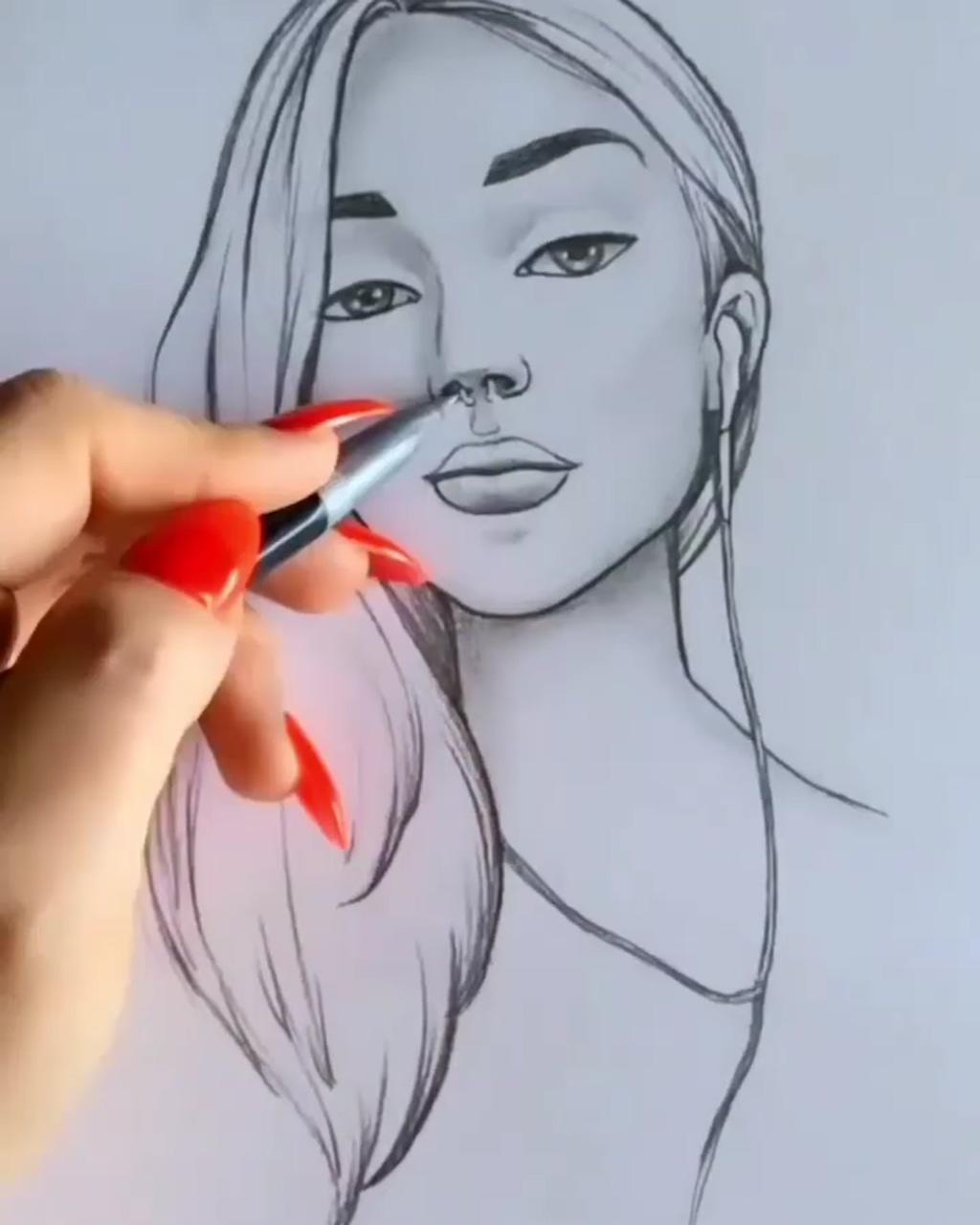 Easy hand drawings | art drawings sketches pencil