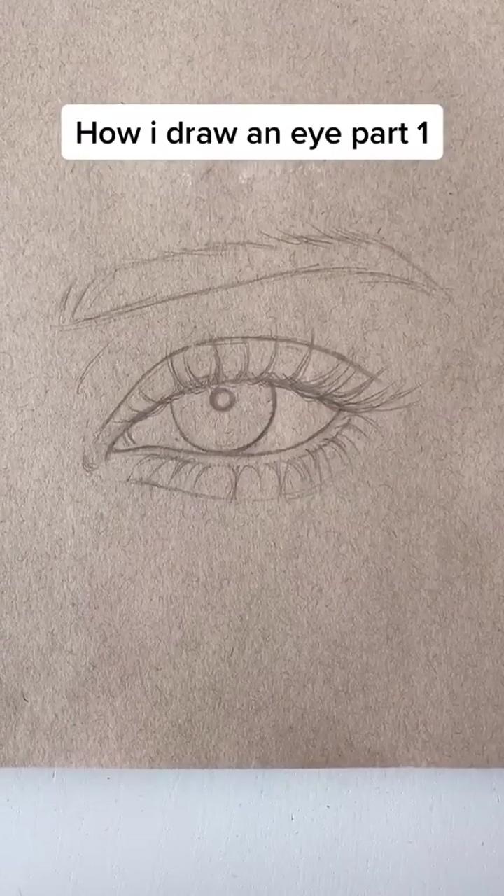 Eye drawing tutorial | laurenthepainter