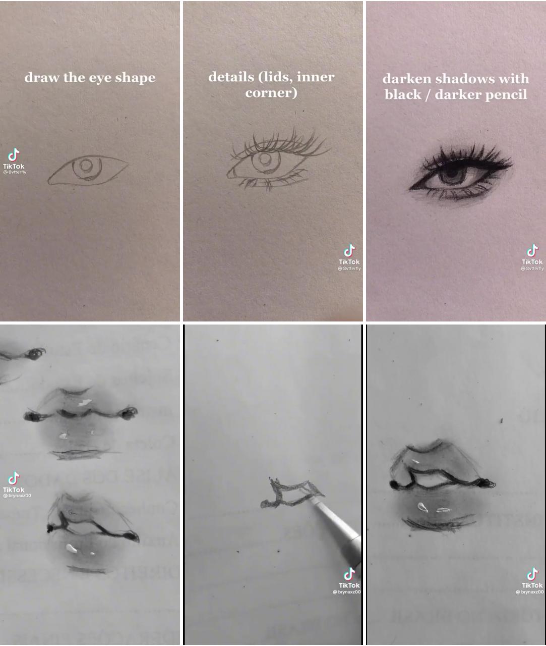 Eye tutorial | realistic face drawing