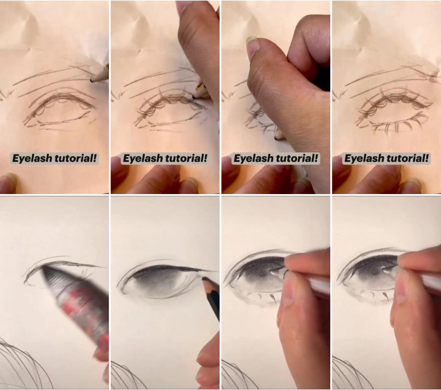 Eyelash tutorial | tutorial