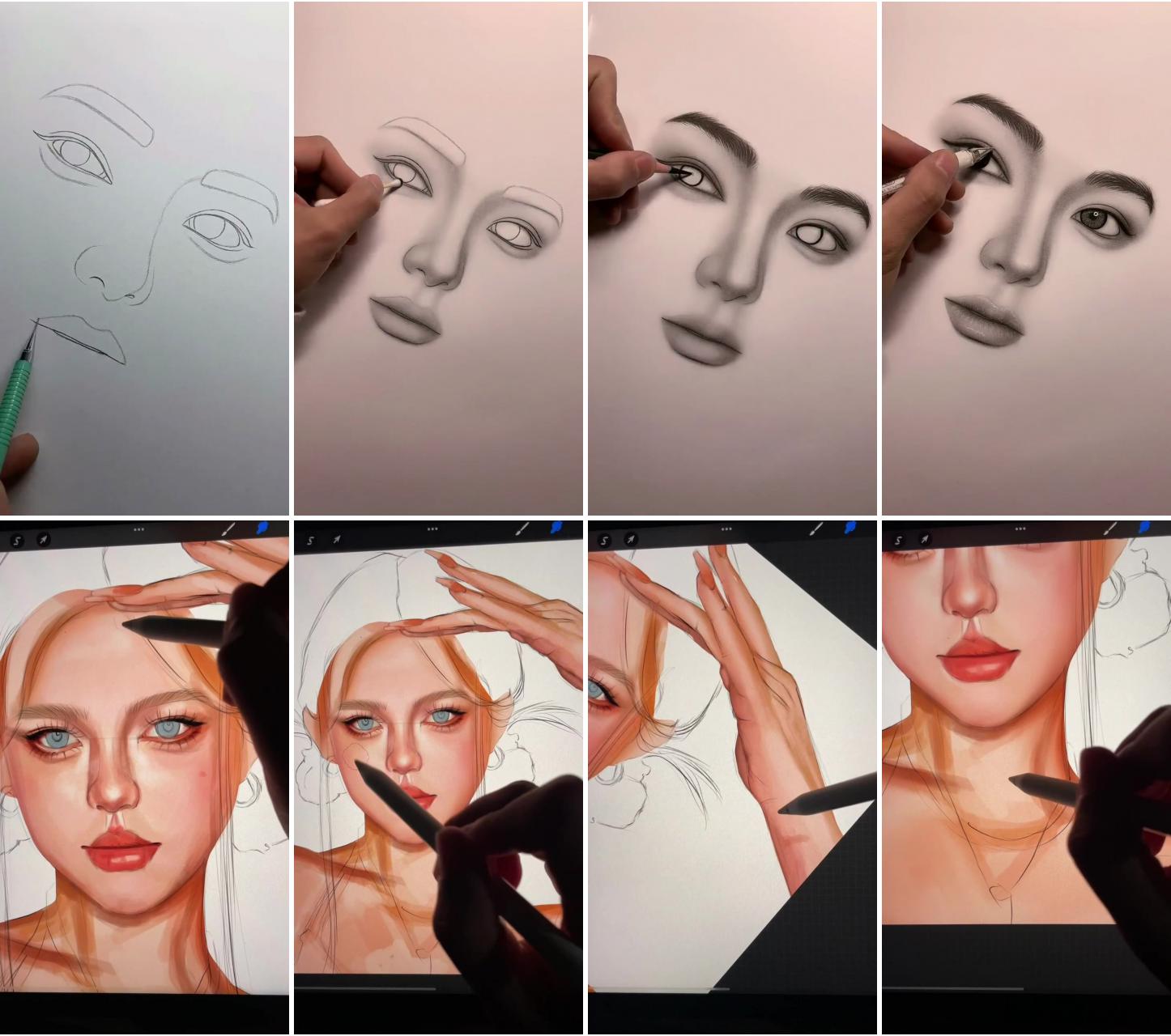 Get inspired | blending tips: don't use gaussian blur for blending if you want to get better at drawing 