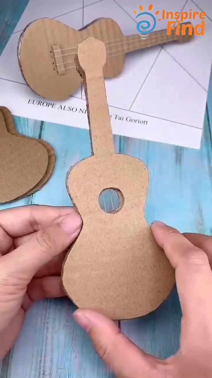 Guitar toy | paper craft diy projects