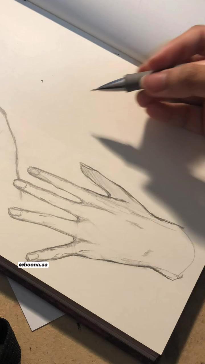 Hands : | how-to-draw, anime, drawing, art, tiktok artists
