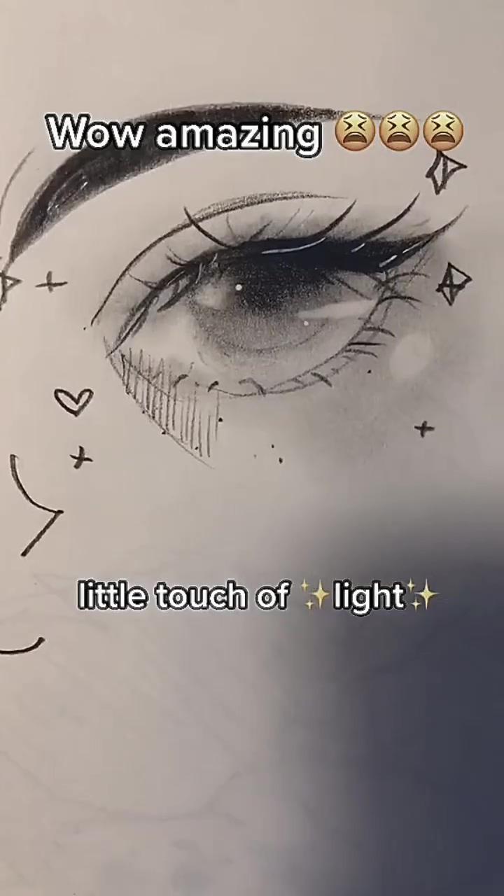 How to draw an eye | anime drawing