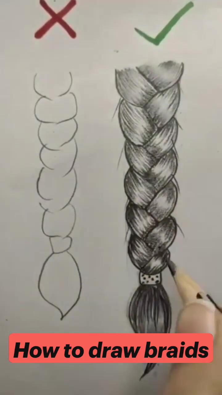 How to draw braids | handmade a tree bonsai - amazing home diy lifehacks