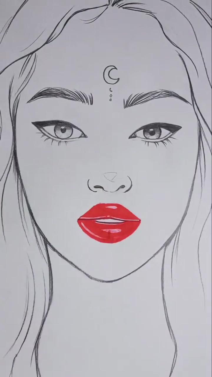 How to draw lips | wednesday cheap vs expensive drawings