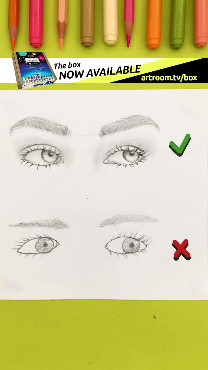 My technique to draw eyes | nose drawing