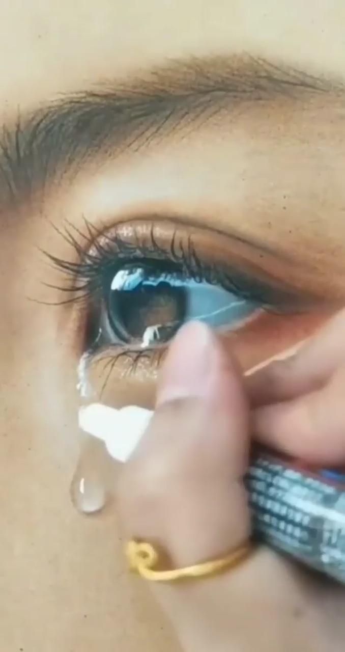 Quick demonstration of how to draw a tear. what do you think | art drawings beautiful
