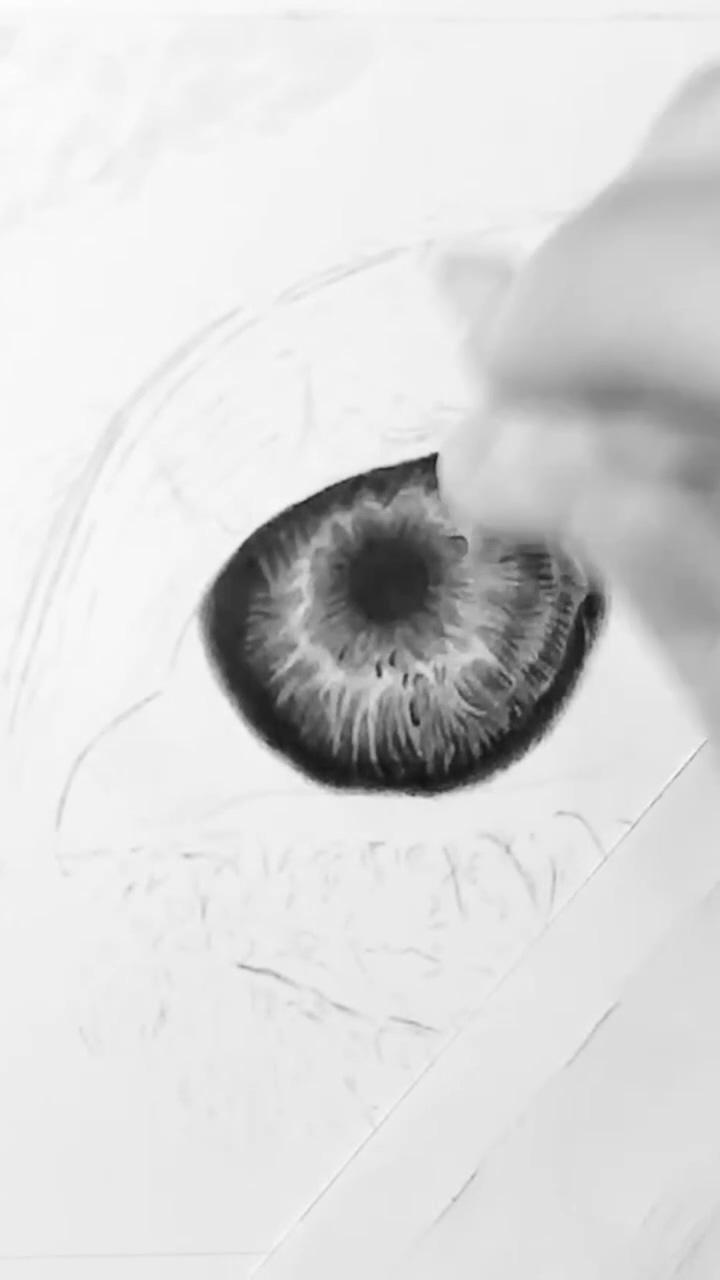 Realistic iris | eye tutorial