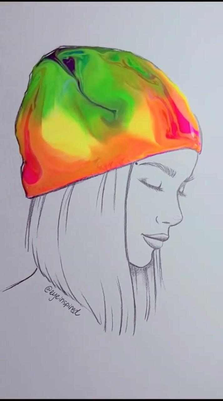 Would you wear this hat | art painting gallery