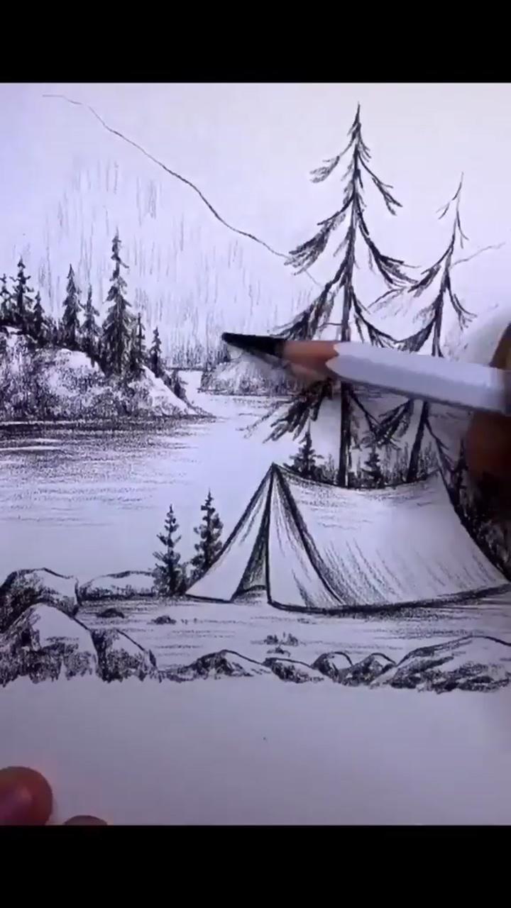 You also can draw this | pick up your pencil & start with this simple drawing