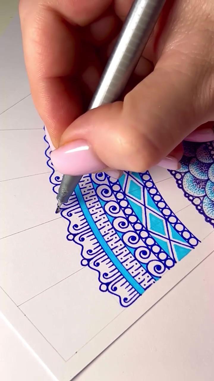 You can watch this tutorial in full size and many others on my patreon #mandalaart #diy #drawing | easy water drop heart pencil drawing
