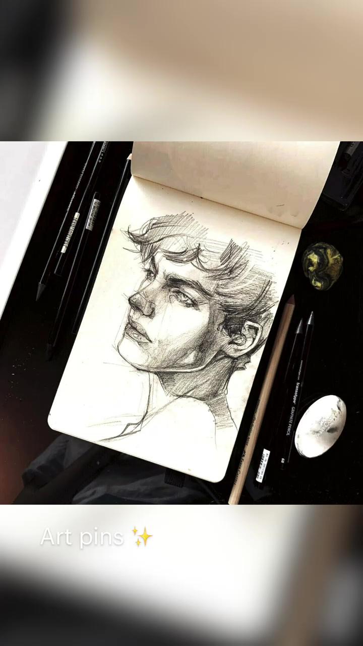Art pins | draw realistic portraits. learn to draw portraits easily with akademie ruhr