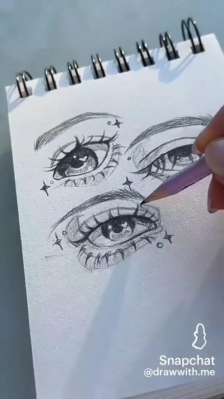 Art tools drawing | eye drawing tutorials