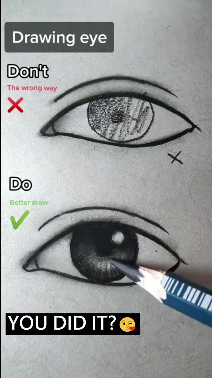 Better draw; easy eye drawing