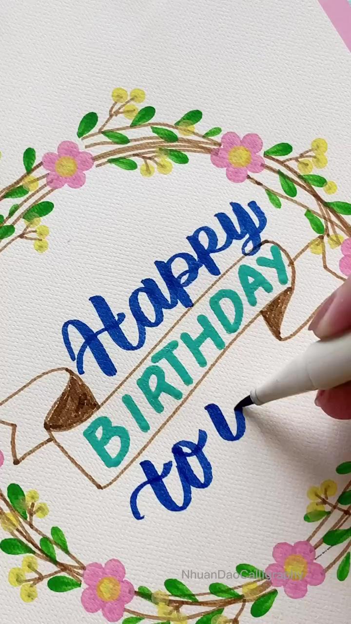 Diy easy and fun birthday card | how to draw a face. face proportions. - youtube