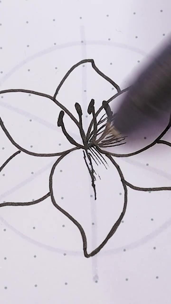 How to draw flowers easy | how to draw a rose, flower drawing, the art show