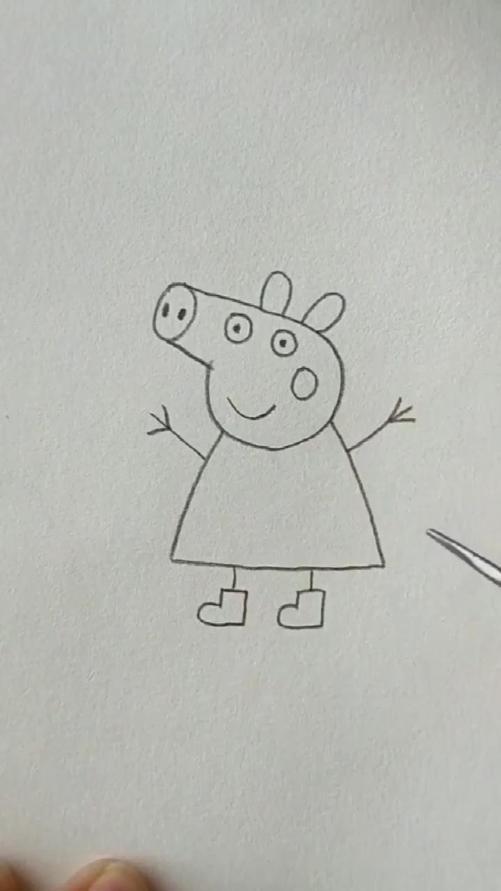 How to draw peppa pig , edukators club, pig drawing hack | amazon. co. uk: painting pencil set