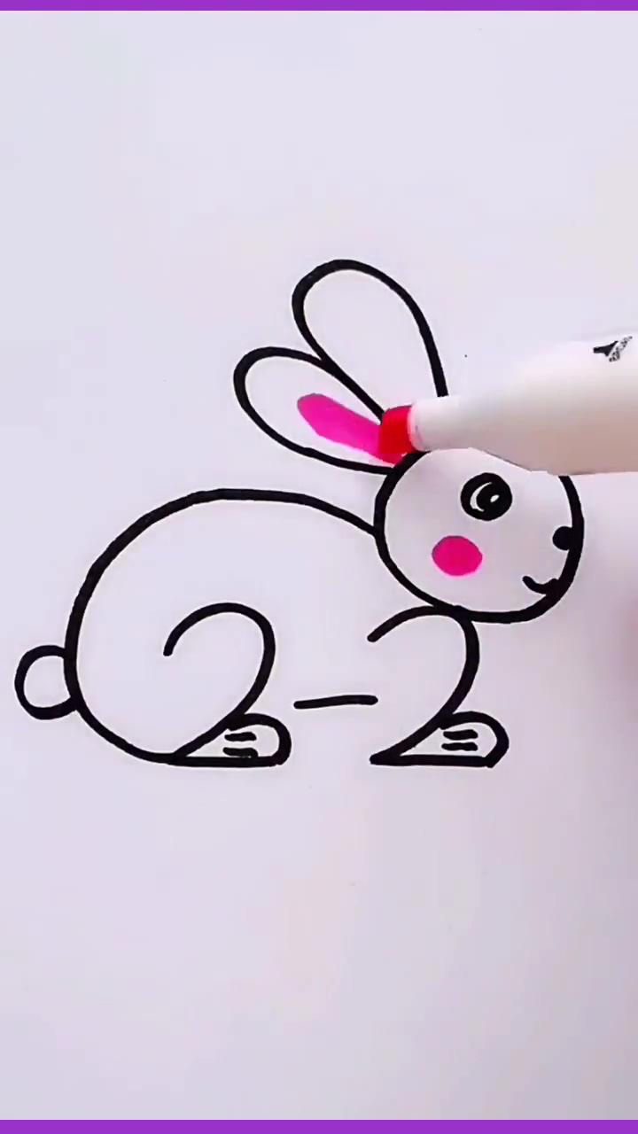 How to draw rabbit, an easy and complete step-by-step guide | learn how to draw snake step by step