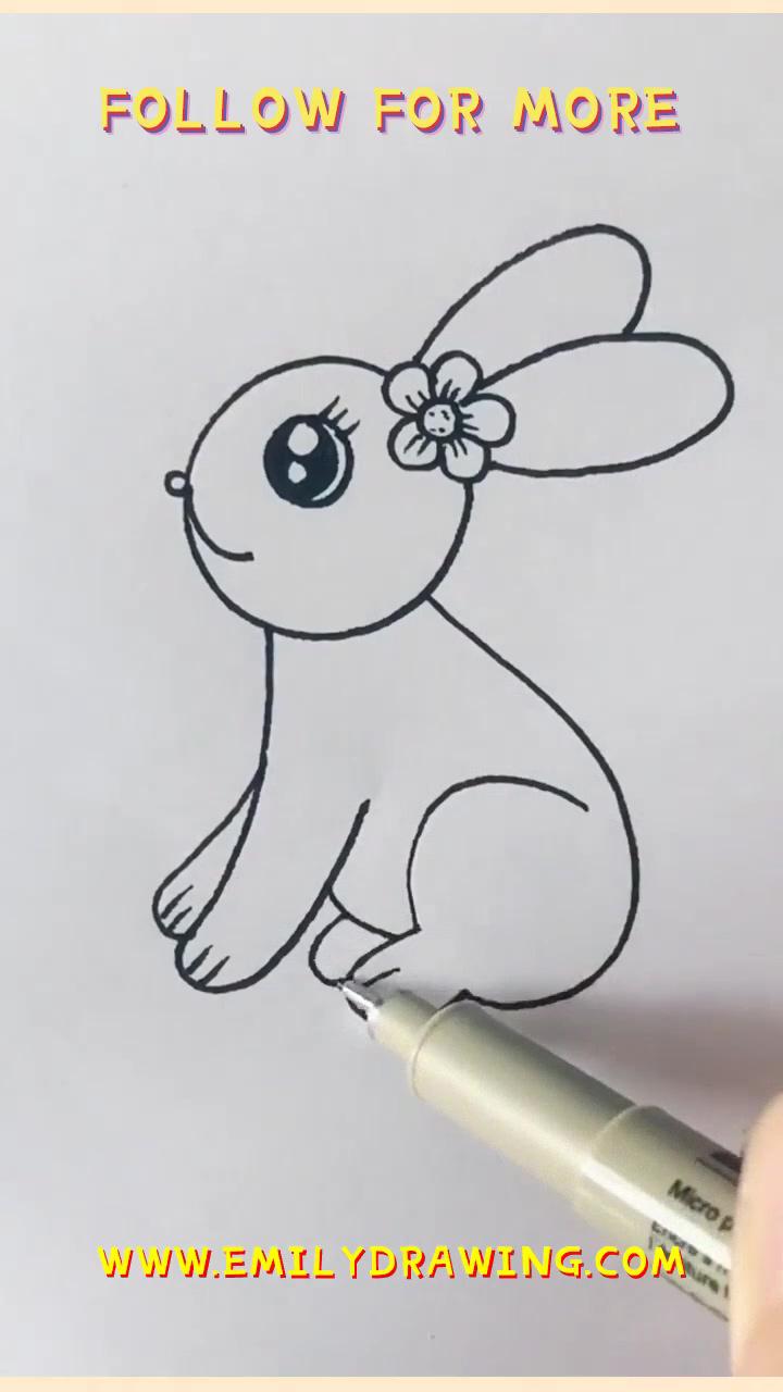 Learn how to draw rabbit step by step | how to draw a elephant, step by step drawing tutorials