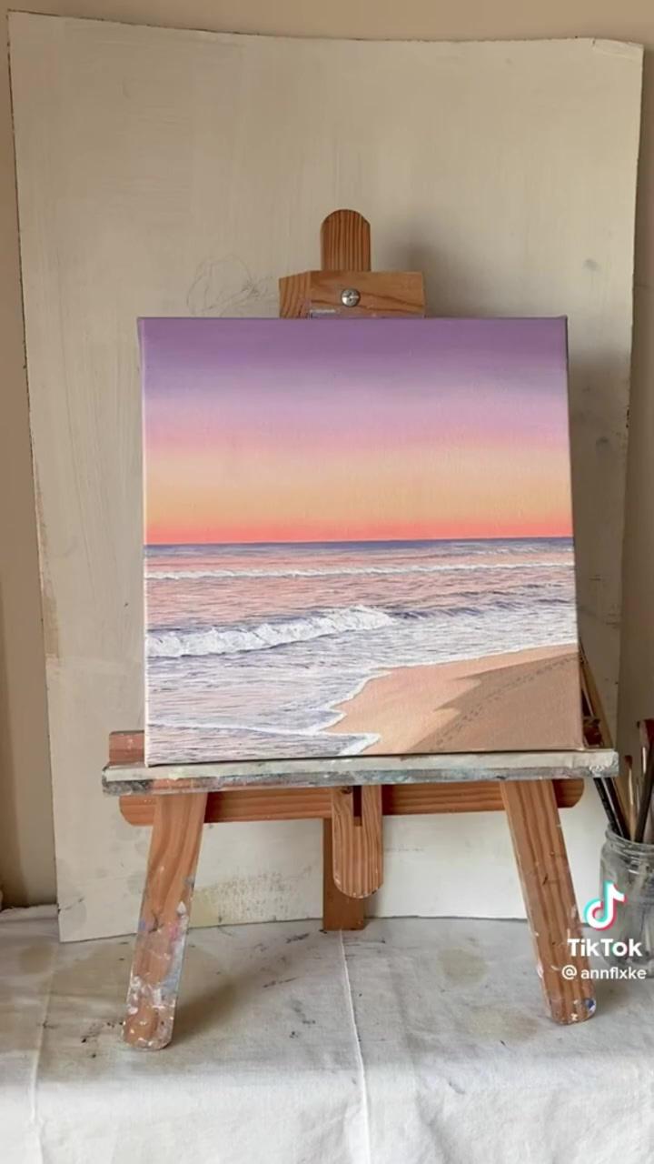 Ocean painting | acrylic painting