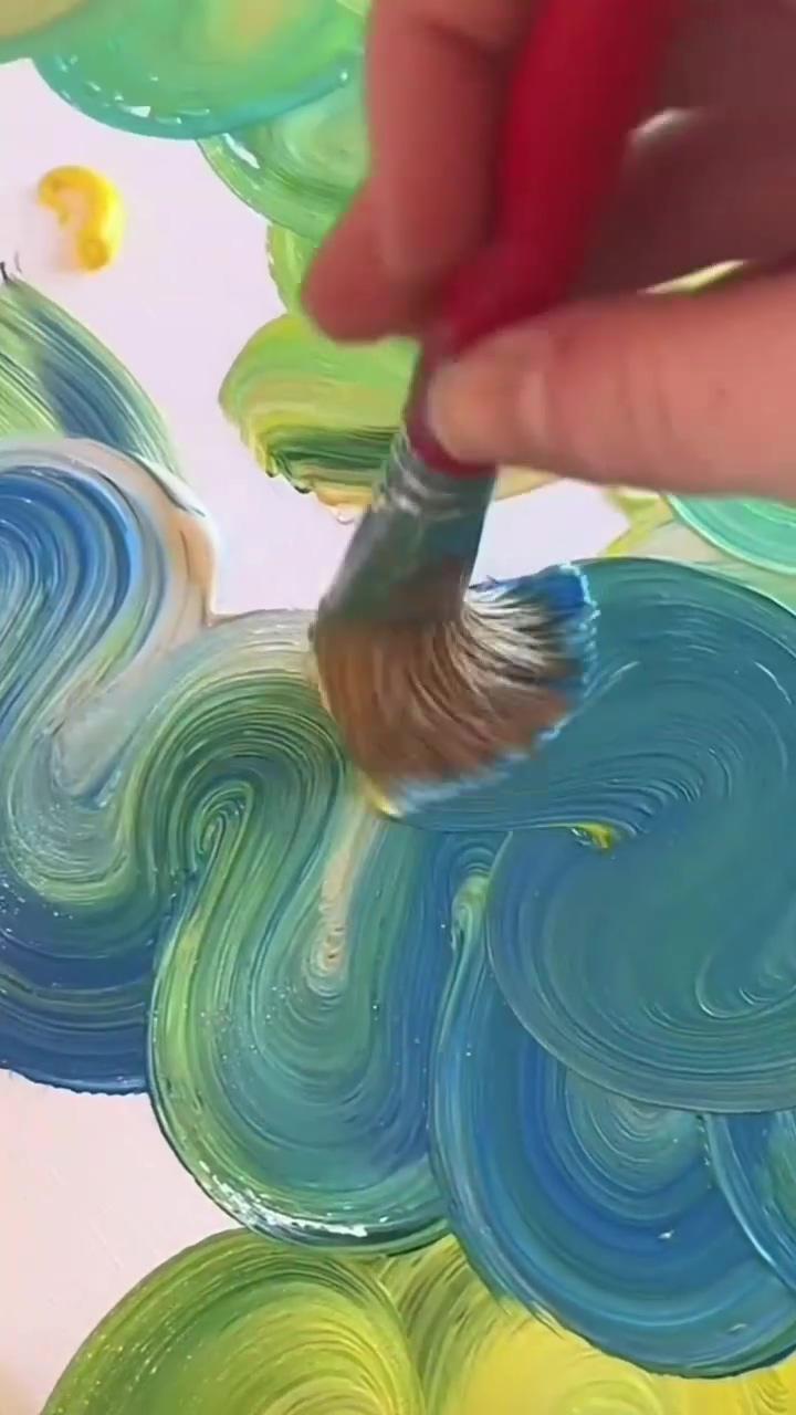 Satisfying painting for beginners | dig into this art