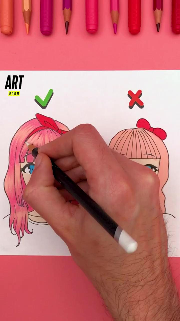 This anime drawing technique is awesome | one piece 100 vs 10
