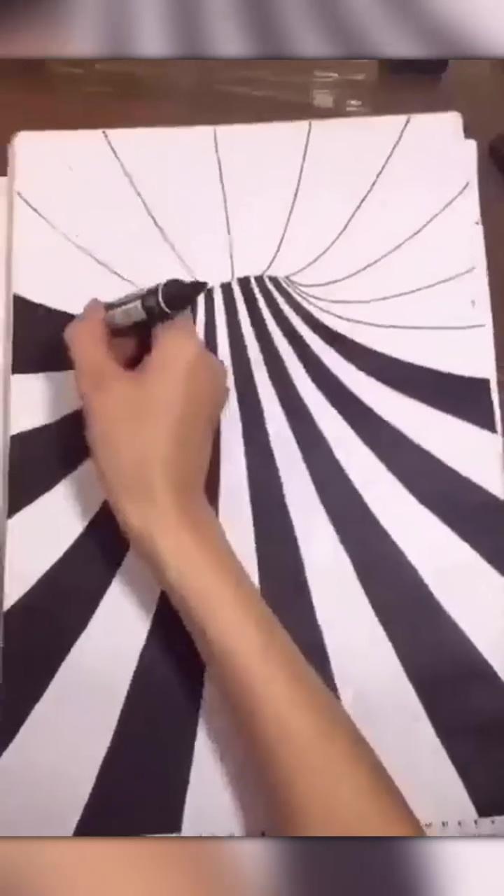 Amazing illusion drawing | how to draw the light coming from a window