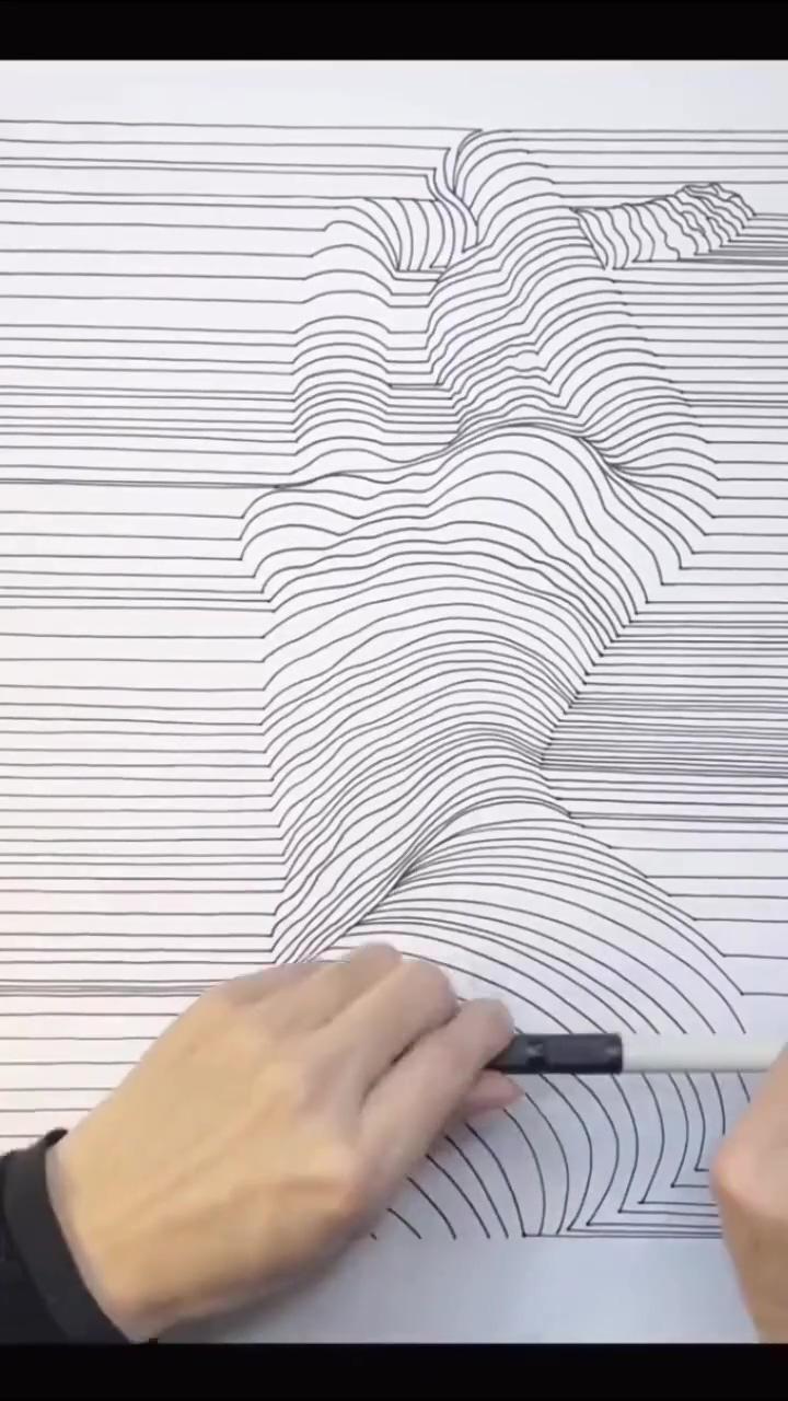 Art-post unity works: pencil art pencil art | spiral art in 5 minutes