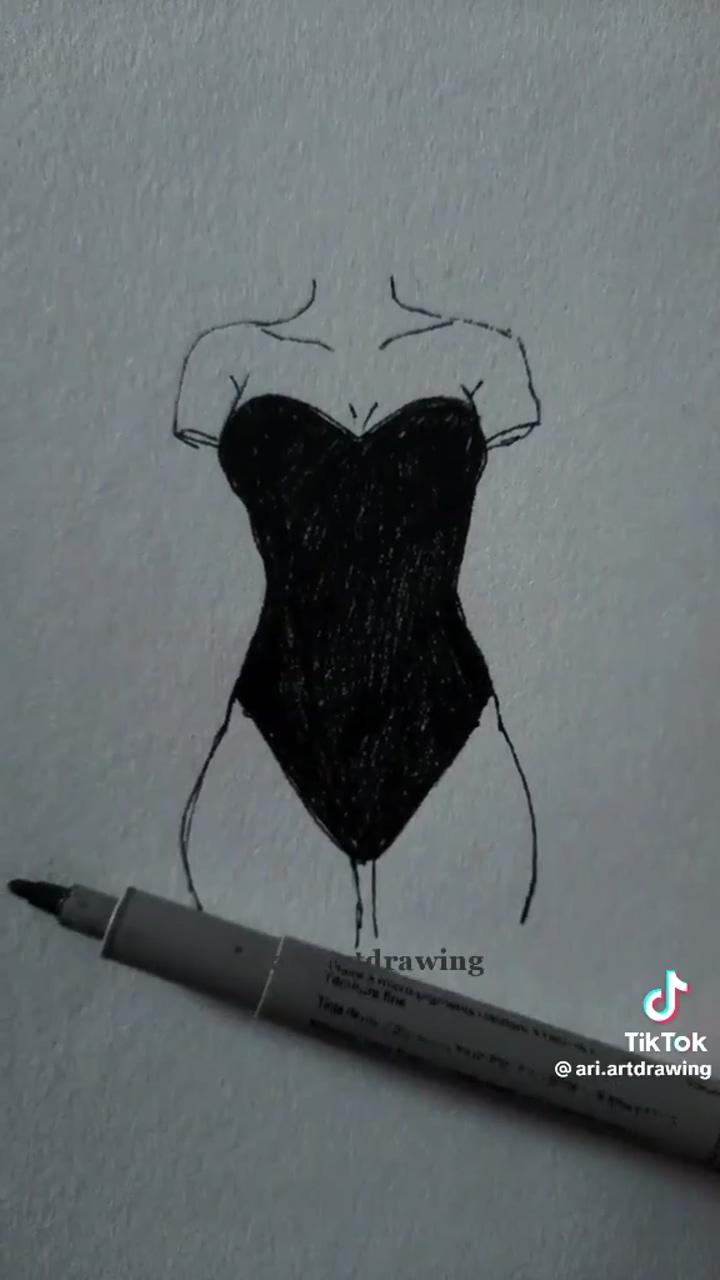 Body tutorial; body base drawing