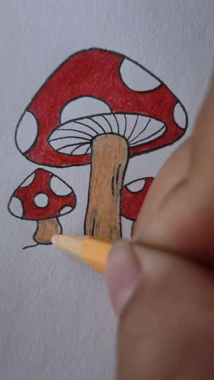 Easy mushrooms; give using sticky notes a try for creating mind maps