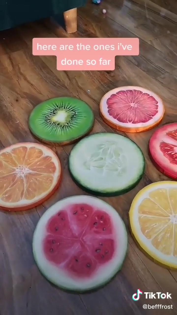 Fruit slice paintings | delicious cmlsdn