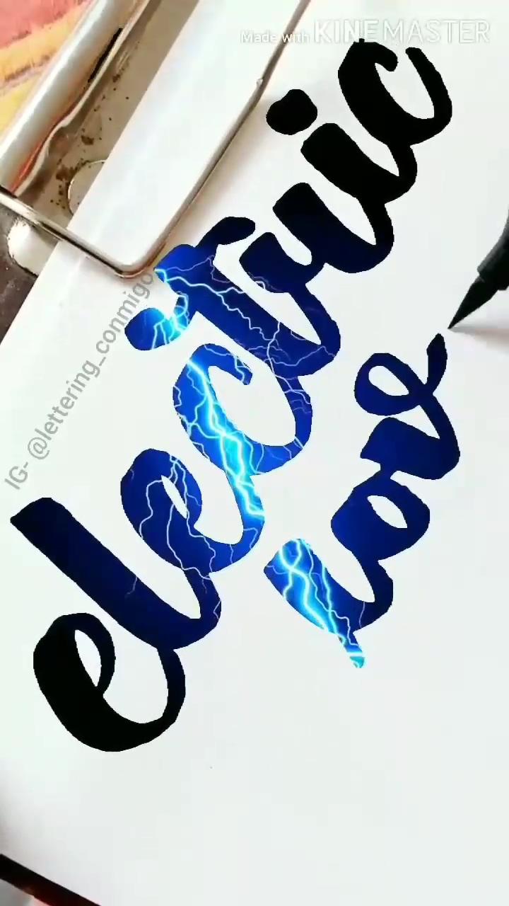 Hand lettering tutorial lettering conmigo | simple drawing
