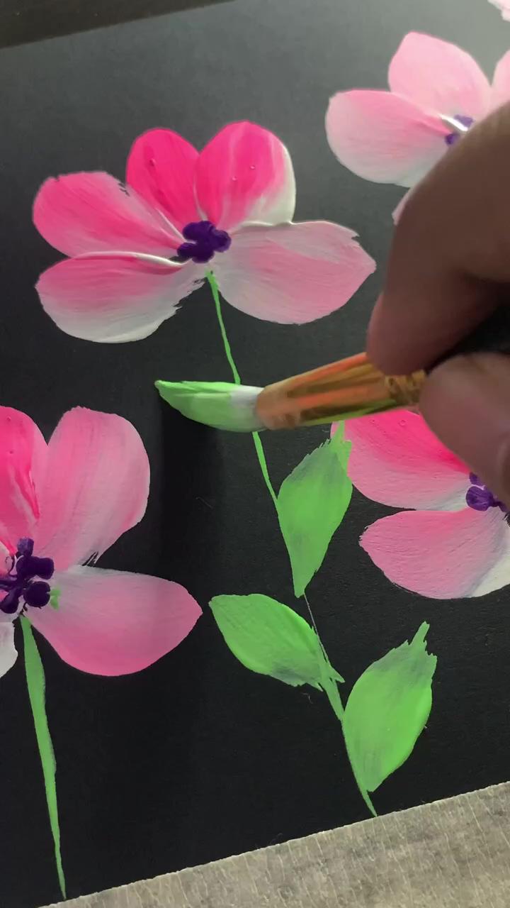 Happy strokes | flower craft
