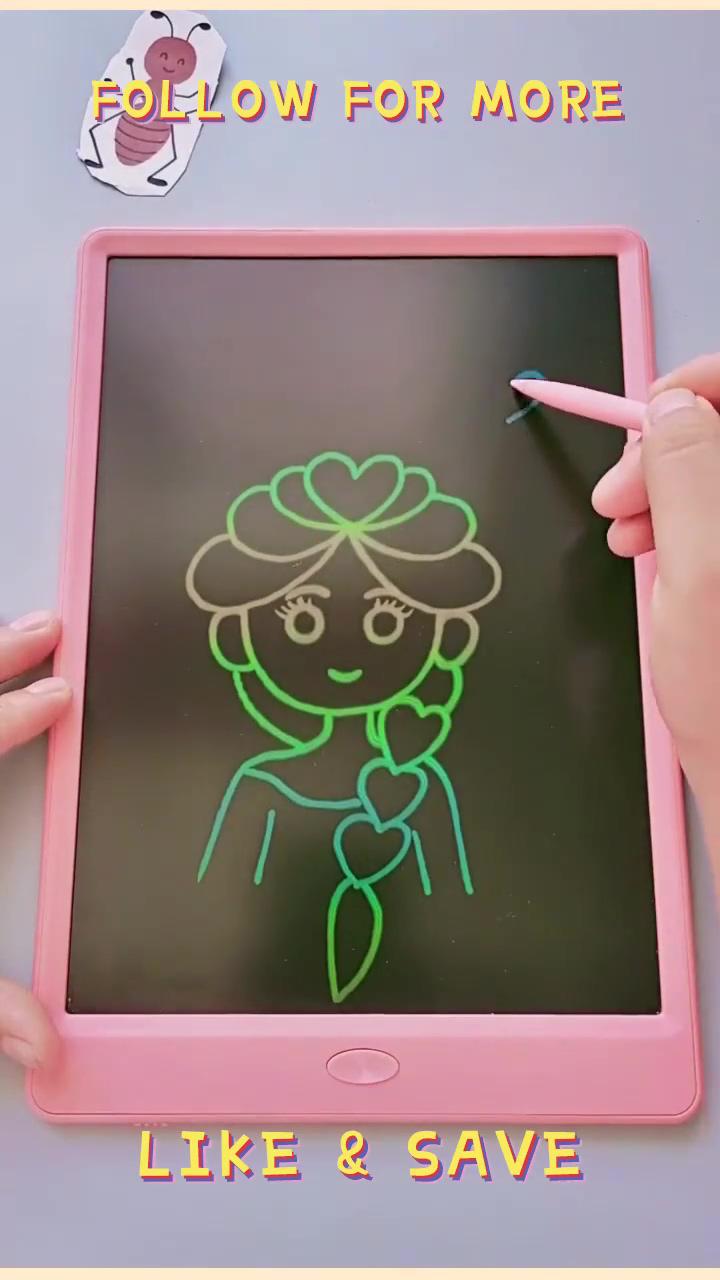 How to draw a girls - step by step guide; needle felting tutorials videos