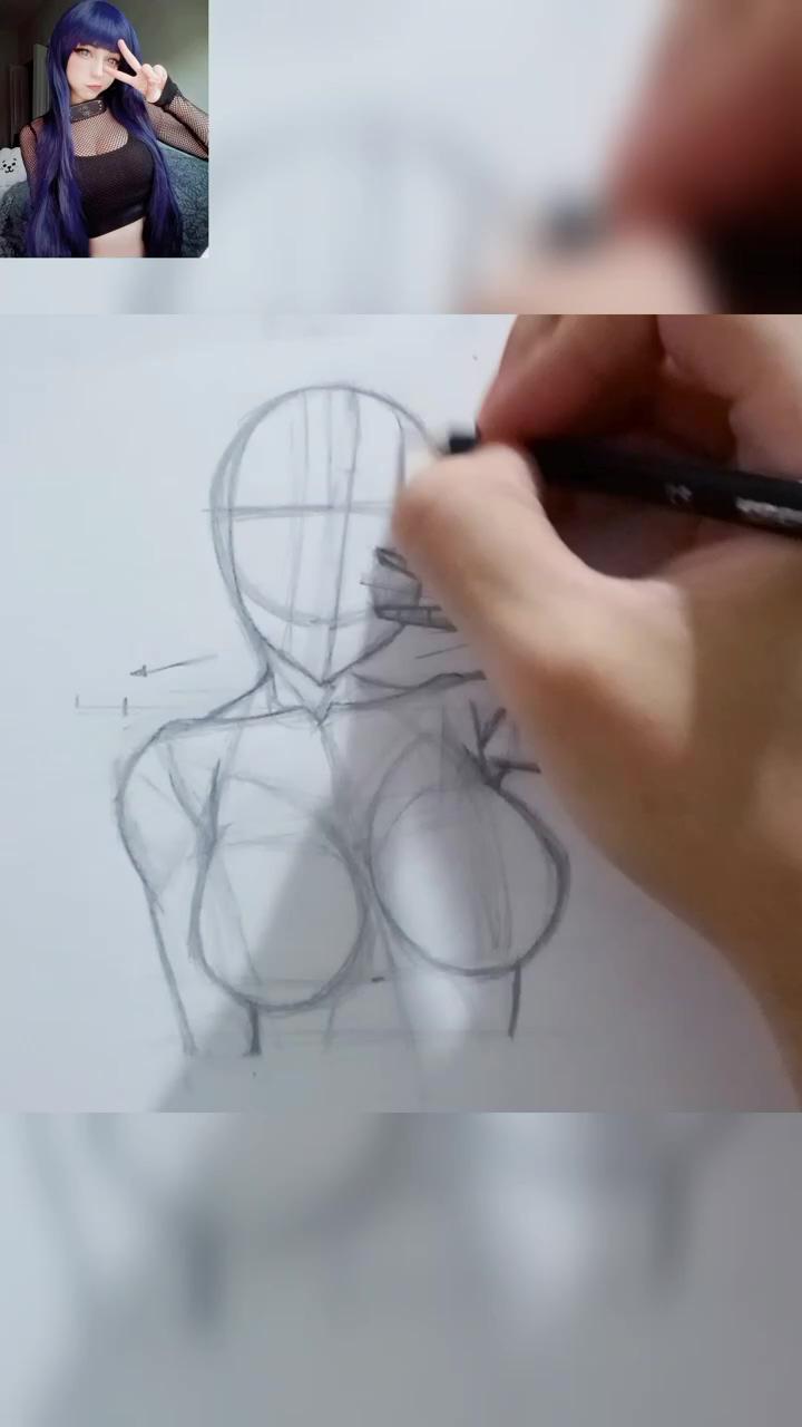 how to draw anime body; body drawing tutorial