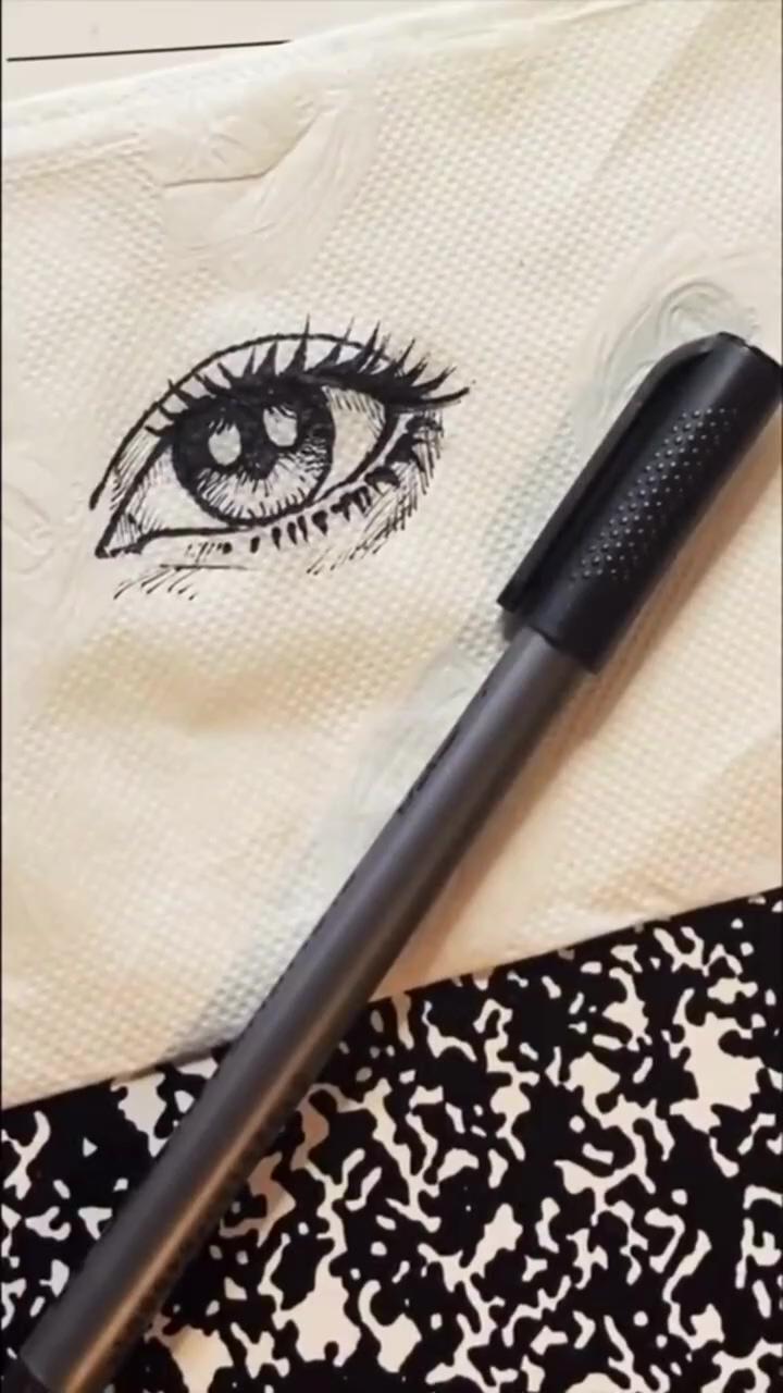 How to draw eyes quick and easy; cute doodles drawings