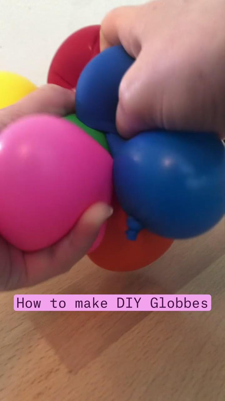 How to make dty globbes | tiffany blue